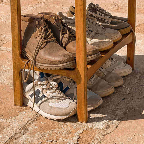 Rimac short shoe rack and hanger
