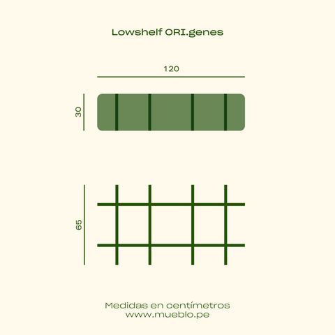 Librero Lowshelf ORI.genes